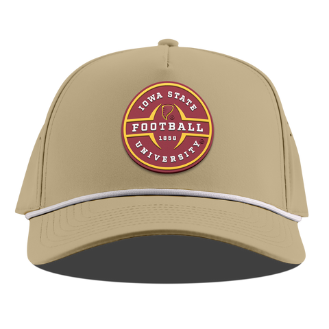 Iowa State University "Iowa State Football Legacy" Curved 5 Panel Rope Desert