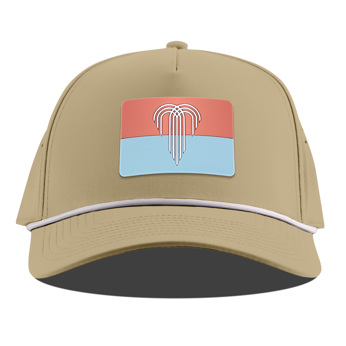 Kansas City Flag Curved 5 Panel Rope Desert