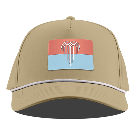 Kansas City Flag Curved 5 Panel Rope Desert