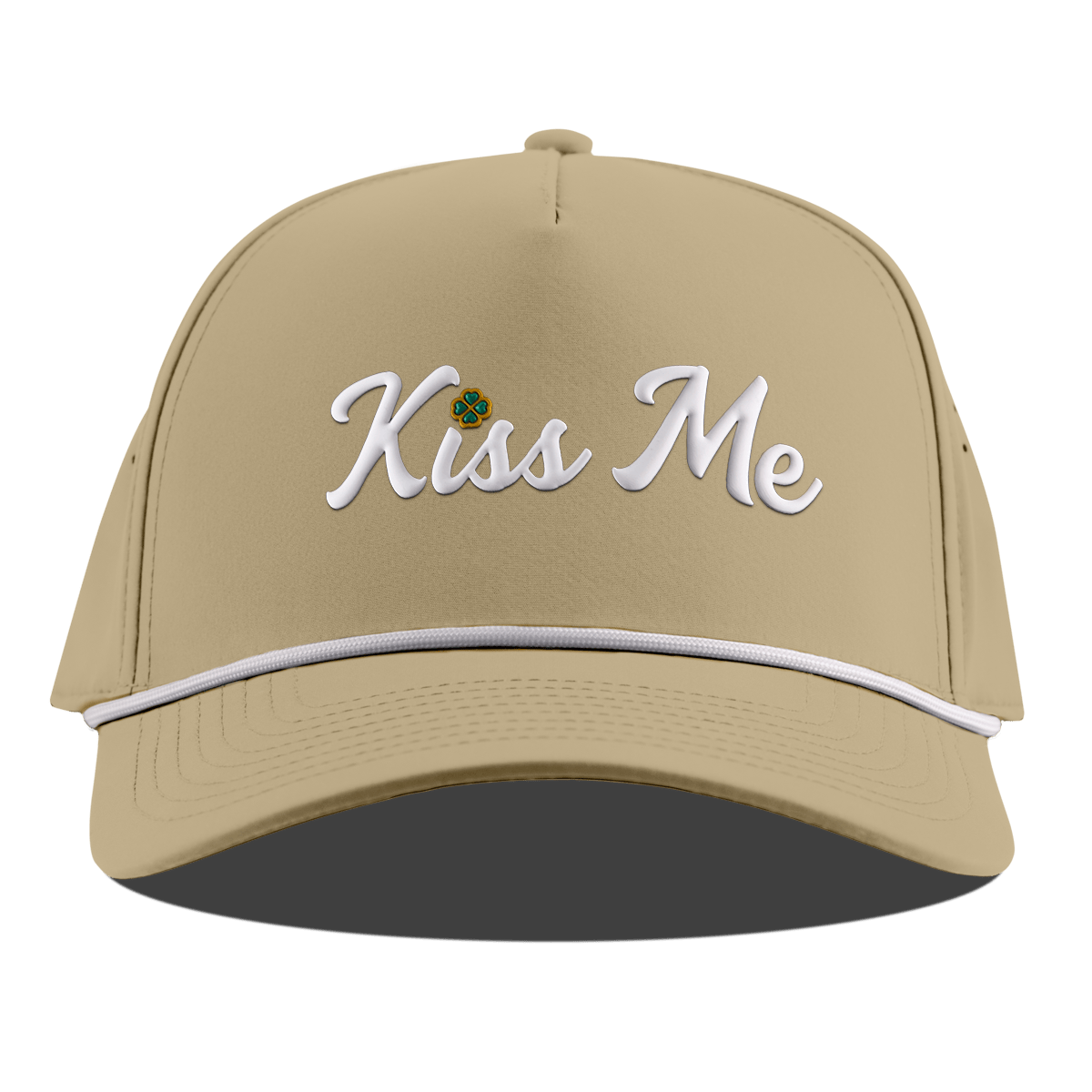 Kiss Me Curved 5 Panel Rope Desert