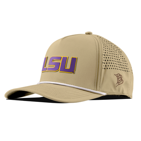 Louisiana State University "LSU Block" Curved 5 Panel Rope Desert