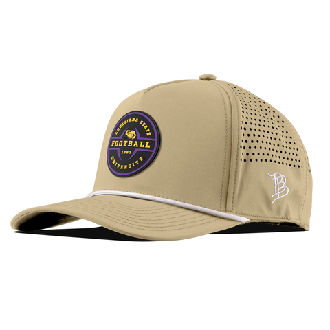 Louisiana State University "LSU Football Legacy" Curved 5 Panel Rope Desert