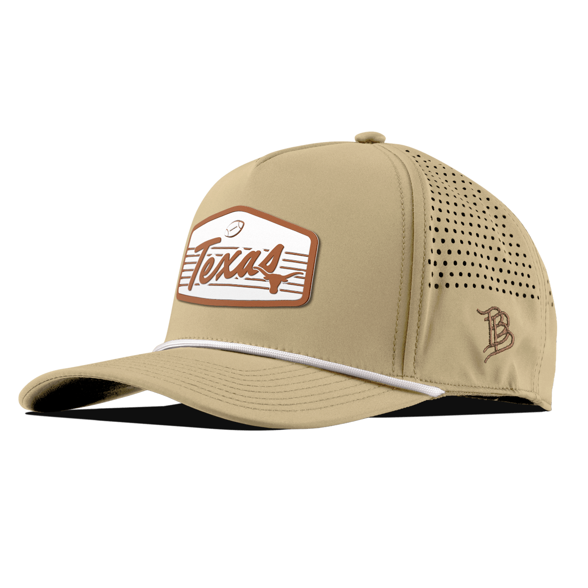 University of Texas "Longhorns Football" Legacy Curved 5 Panel Rope Desert