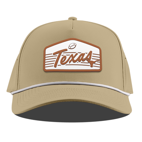 University of Texas "Longhorns Football" Legacy Curved 5 Panel Rope Desert