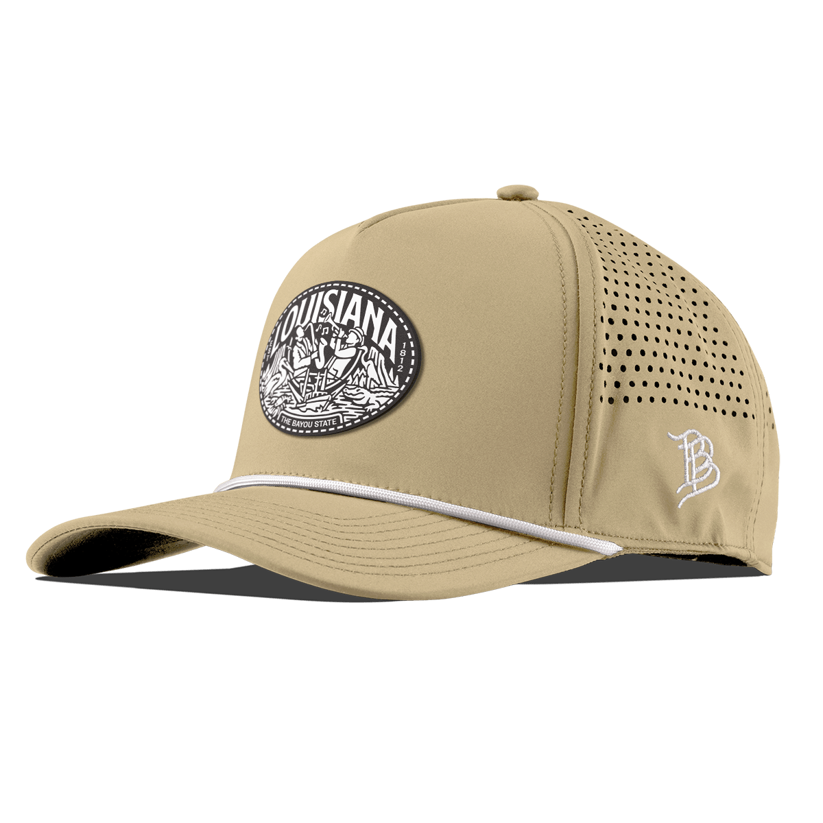 Louisiana Traveler Curved 5 Panel Rope Desert