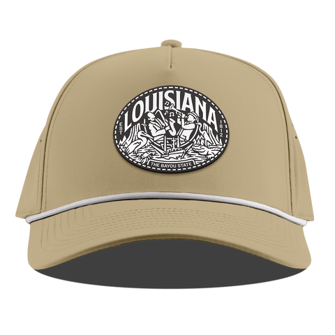 Louisiana Traveler Curved 5 Panel Rope Desert
