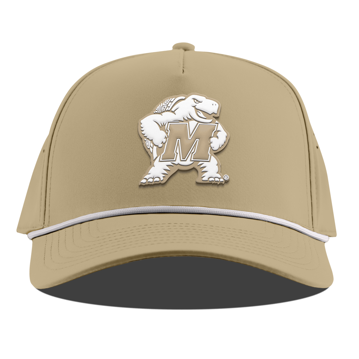 University of Maryland "Maryland DC Series" Curved 5 Panel Rope Desert