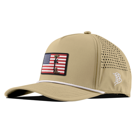 Memorial PVC Curved 5 Panel Rope Desert