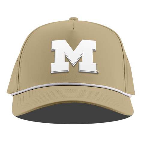 University of Michigan "Michigan DC Series" Curved 5 Panel Rope Desert