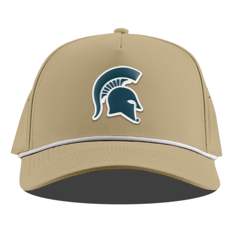 Michigan State University "Michigan State Spartan" Curved 5 Panel Rope Desert