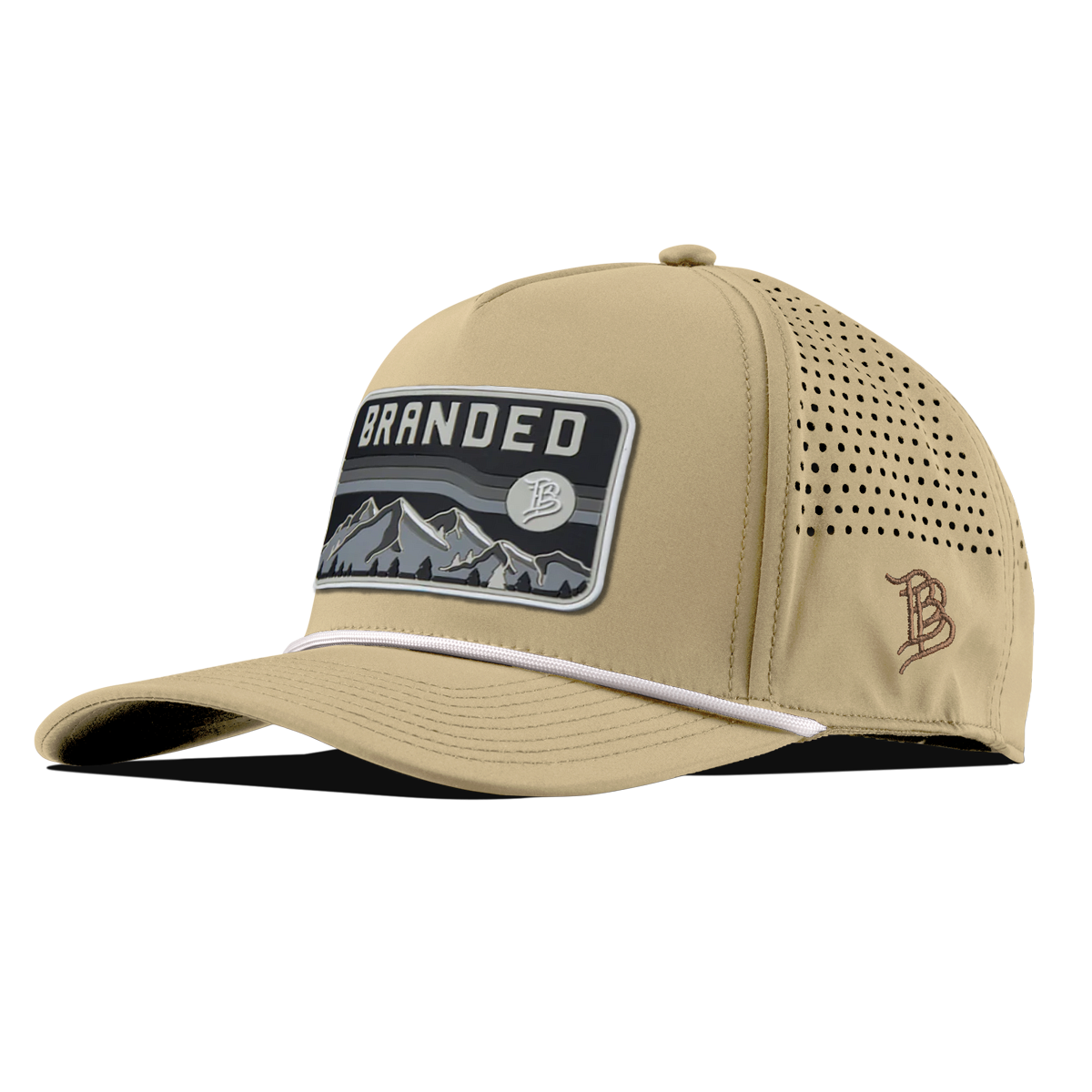 Midnight Horizon Curved 5 Panel Rope Desert/White