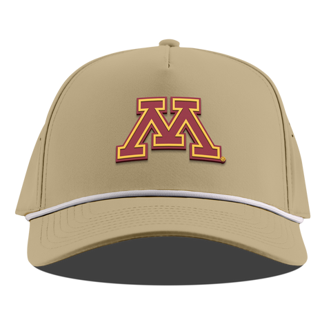 University of Minnesota "Minnesota Team Logo" Curved 5 Panel Rope Desert