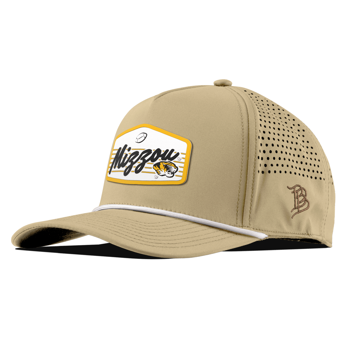 University of Missouri "Missouri Football Legacy" Curved 5 Panel Rope Desert