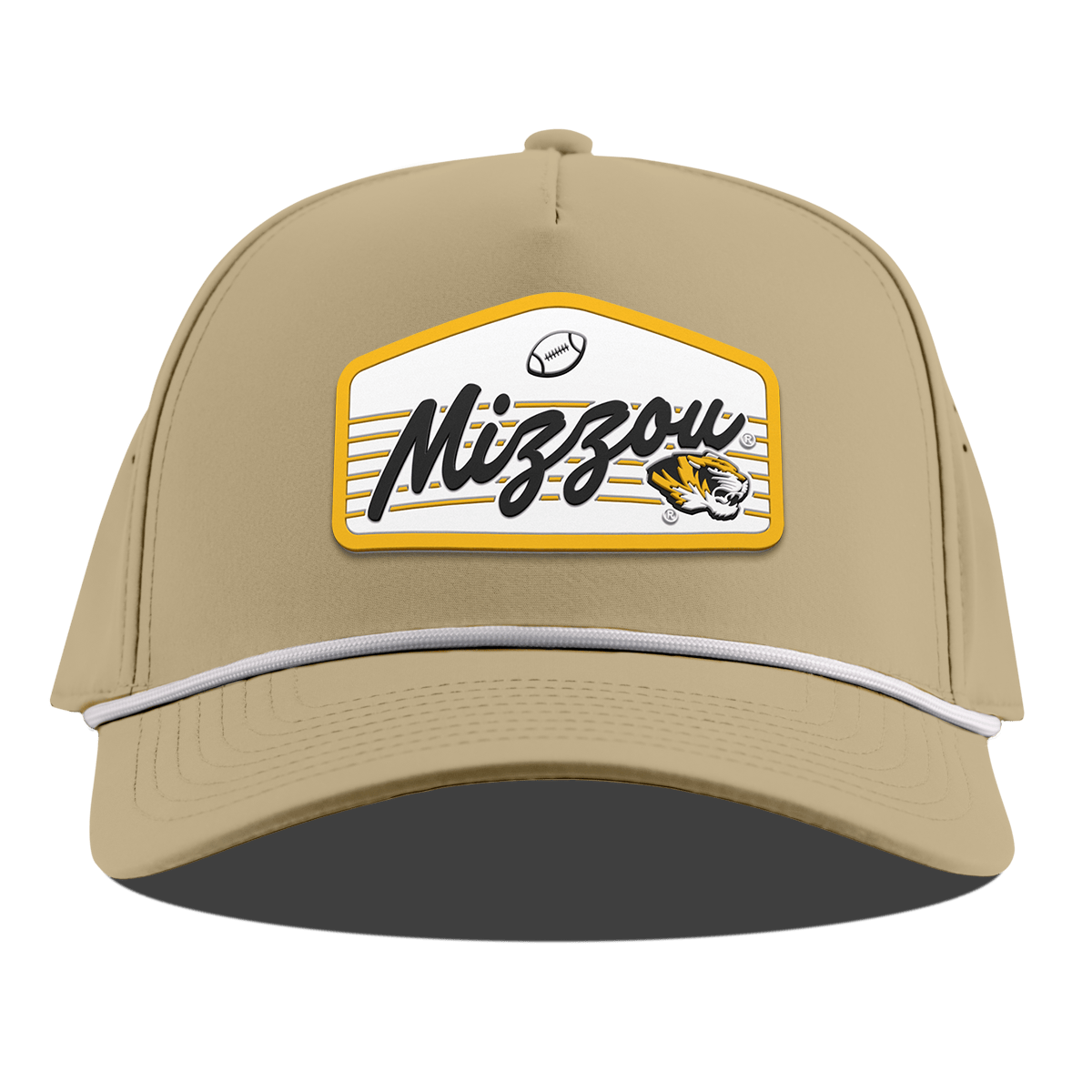 University of Missouri "Missouri Football Legacy" Curved 5 Panel Rope Desert