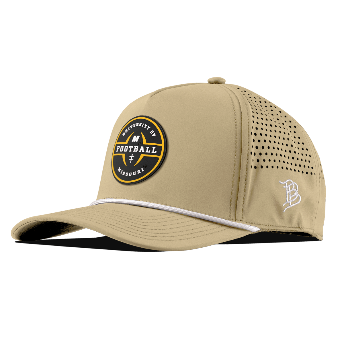 University of Missouri "Missouri Football Legacy" Curved 5 Panel Rope Desert