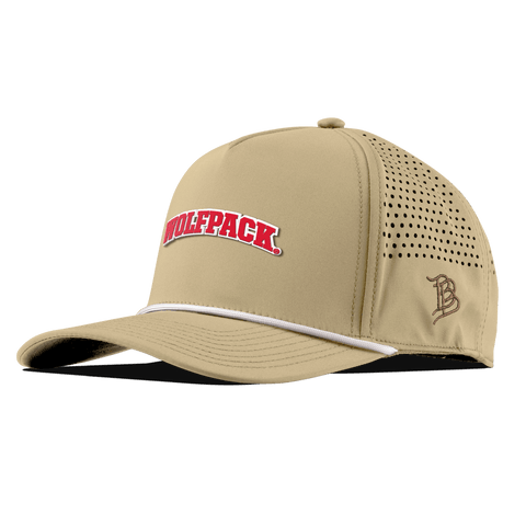 North Carolina State "NC State Wolfpack" Curved 5 Panel Rope Desert