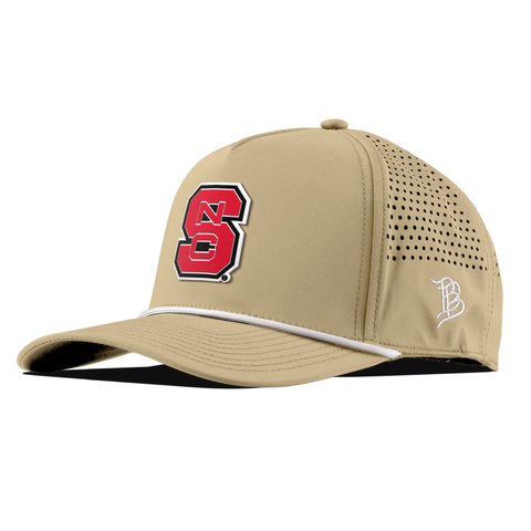 North Carolina State "NC State Block" Curved 5 Panel Rope Desert
