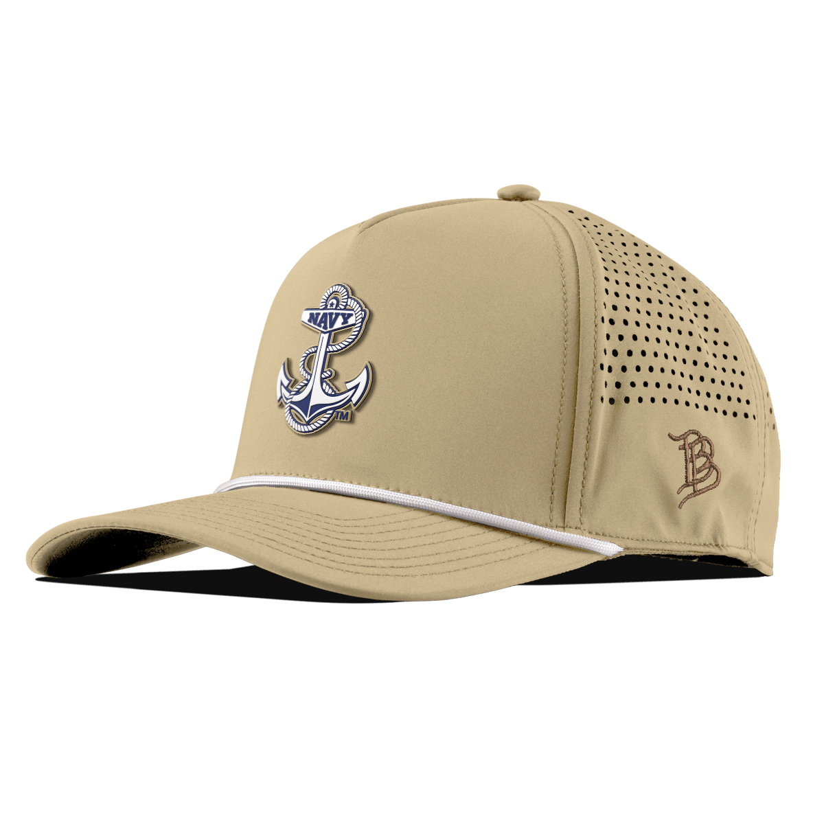 United States Naval Academy "Naval Academy Midshipman" Curved 5 Panel Rope Desert