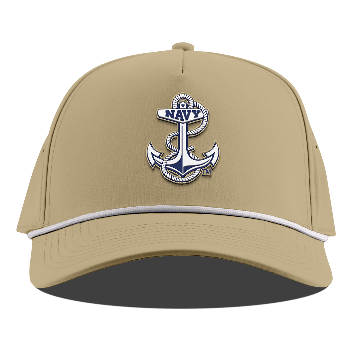 United States Naval Academy "Naval Academy Midshipman" Curved 5 Panel Rope Desert