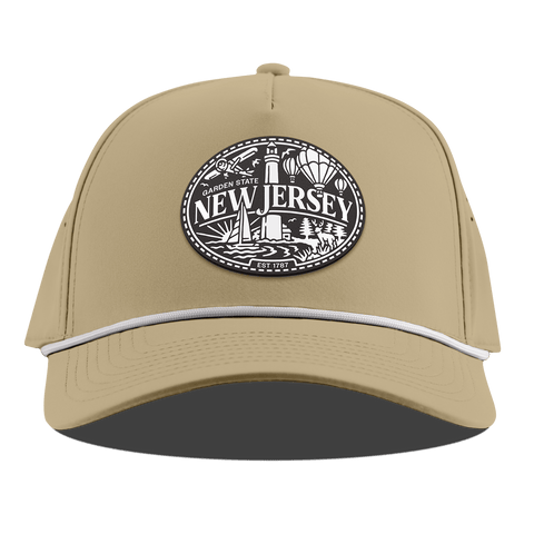 New Jersey Traveler Curved 5 Panel Rope Desert