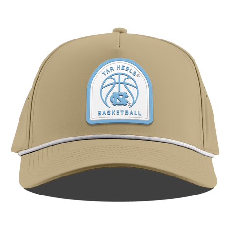 University of North Carolina "North Carolina Basketball" Curved 5 panel Rope Desert