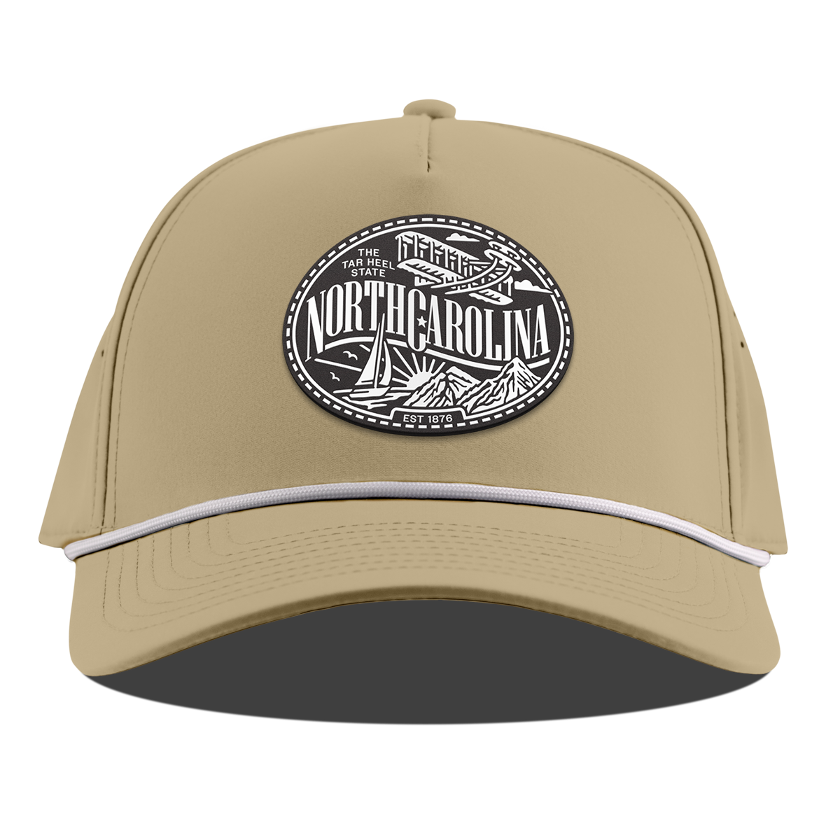 North Carolina Traveler Curved 5 Panel Rope Desert