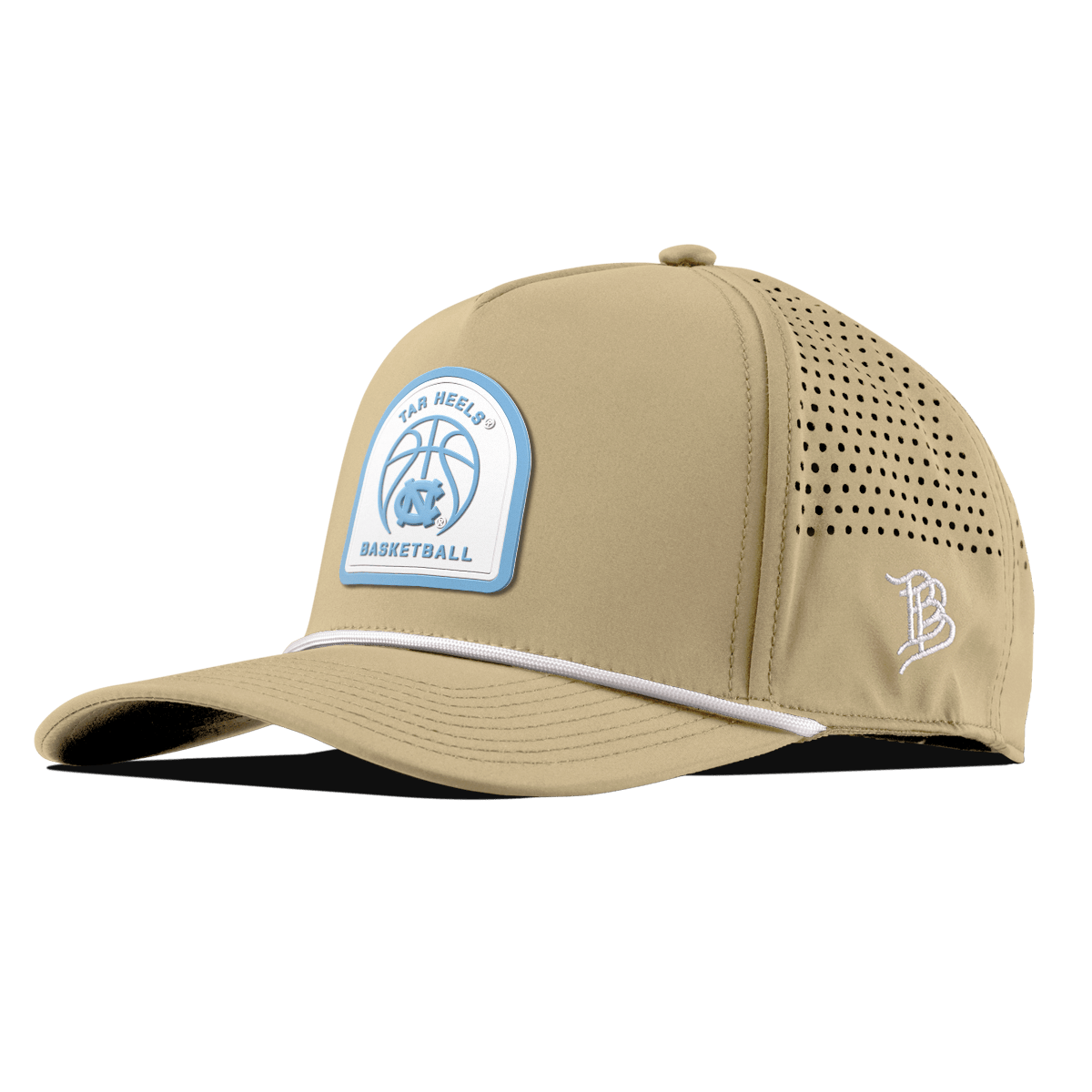 University of North Carolina "North Carolina Basketball" Curved 5 panel Rope Desert