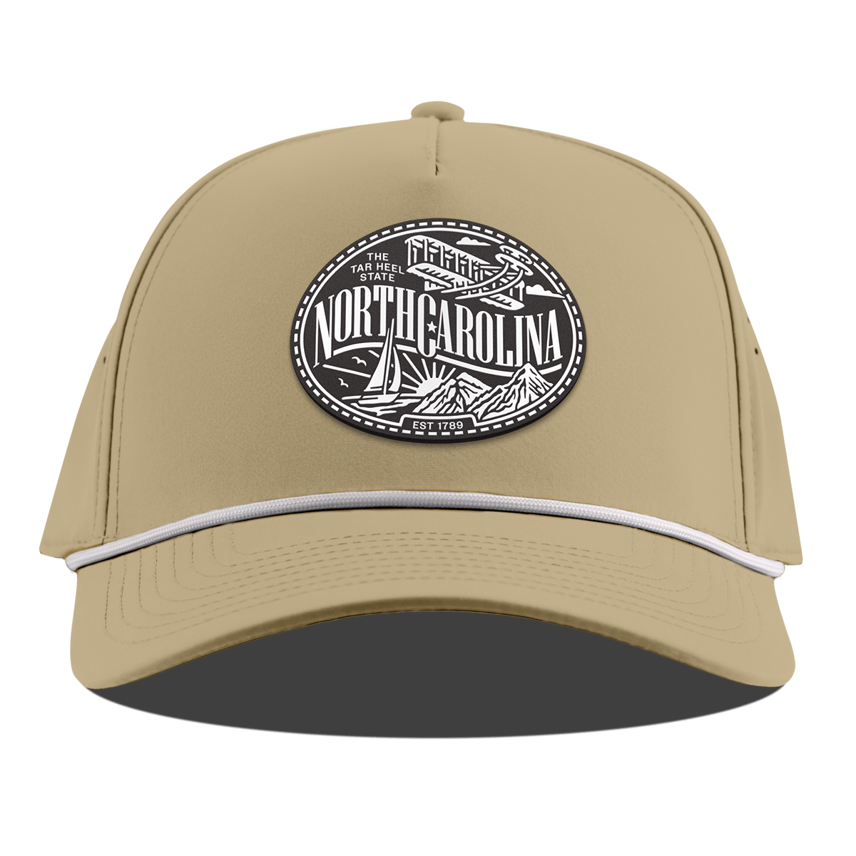 North Carolina Traveler Curved 5 Panel Rope Desert