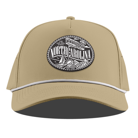 North Carolina Traveler Curved 5 Panel Rope Desert