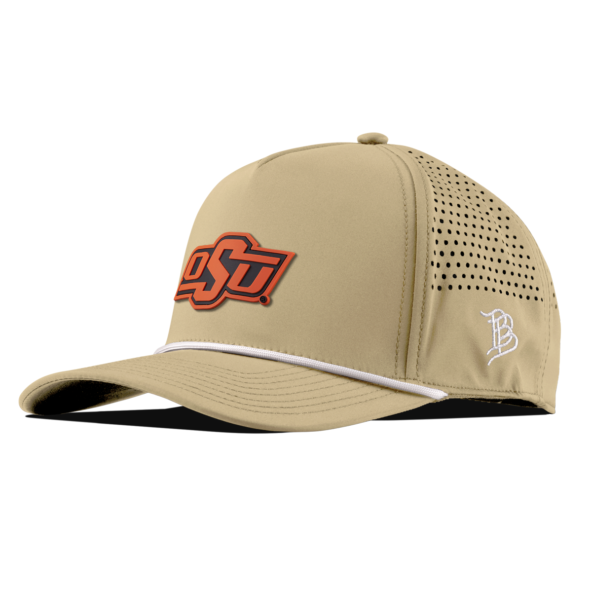 Oklahoma State University "OSU Team Logo" Curved 5 Panel Rope Desert