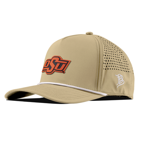 Oklahoma State University "OSU Team Logo" Curved 5 Panel Rope Desert