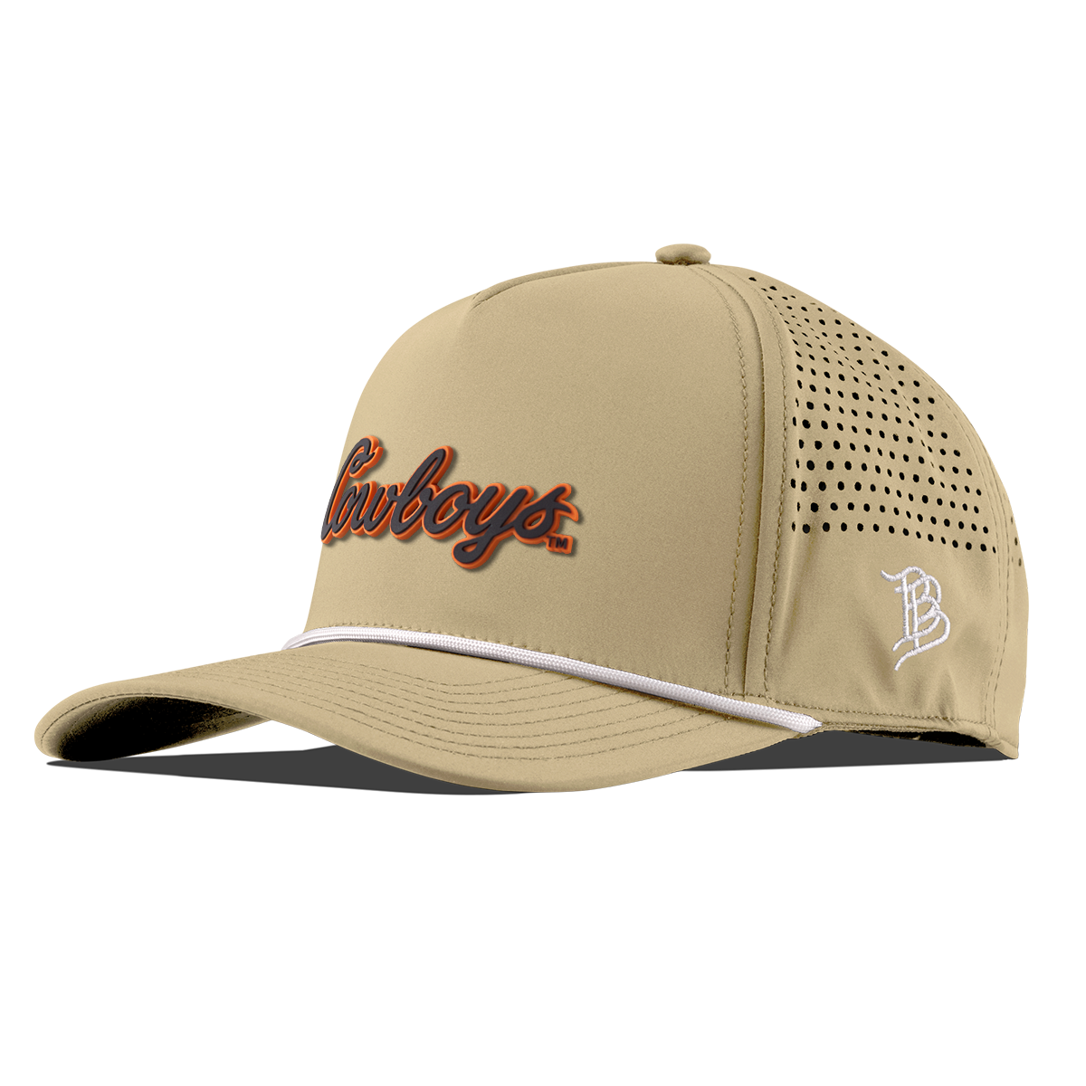 Oklahoma State University "Oklahoma State Cowboys" Curved 5 Panel Rope Desert