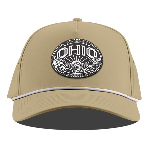 Ohio Traveler Curved 5 Panel Rope Desert