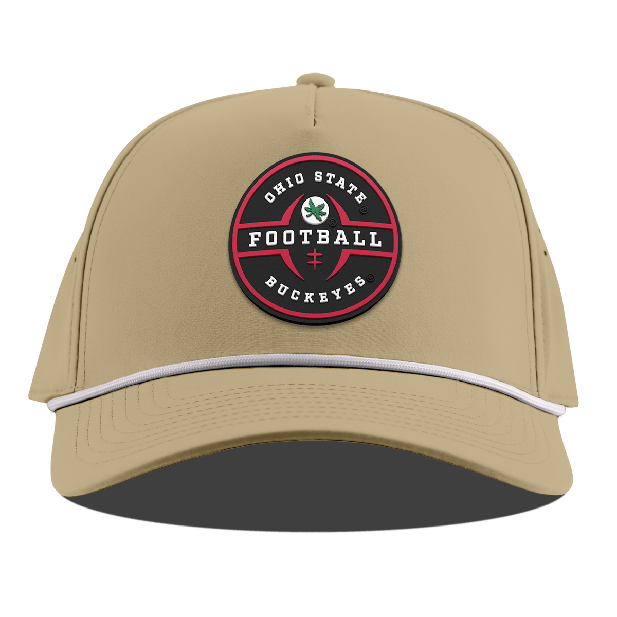 Ohio State University "Ohio State Football Legacy" Curved 5 Panel Rope Desert