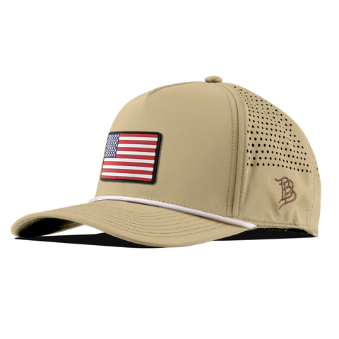 Old Glory PVC Curved 5 Panel Rope Desert/White