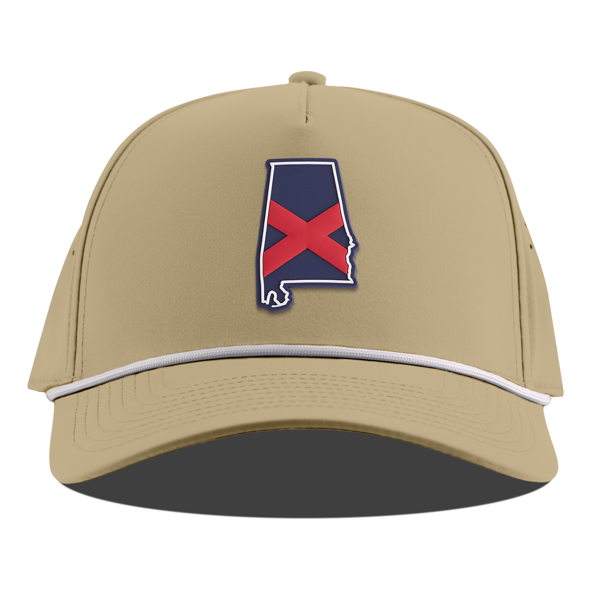 Alabama Patriot Series Curved 5 Panel Rope Desert