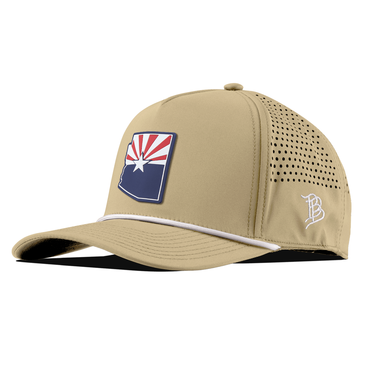 Arizona Patriot Series Curved 5 Panel Rope Desert
