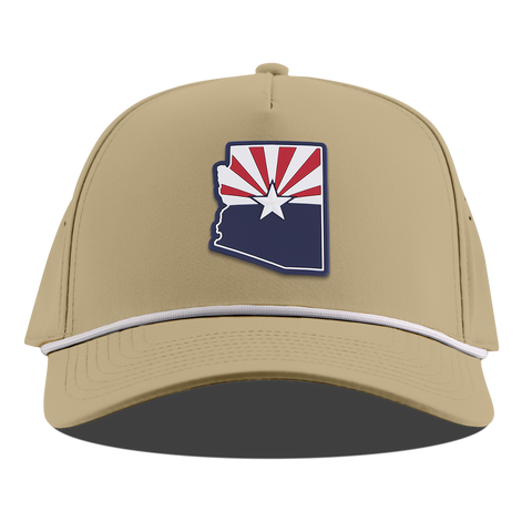 Arizona Patriot Series Curved 5 Panel Rope Desert