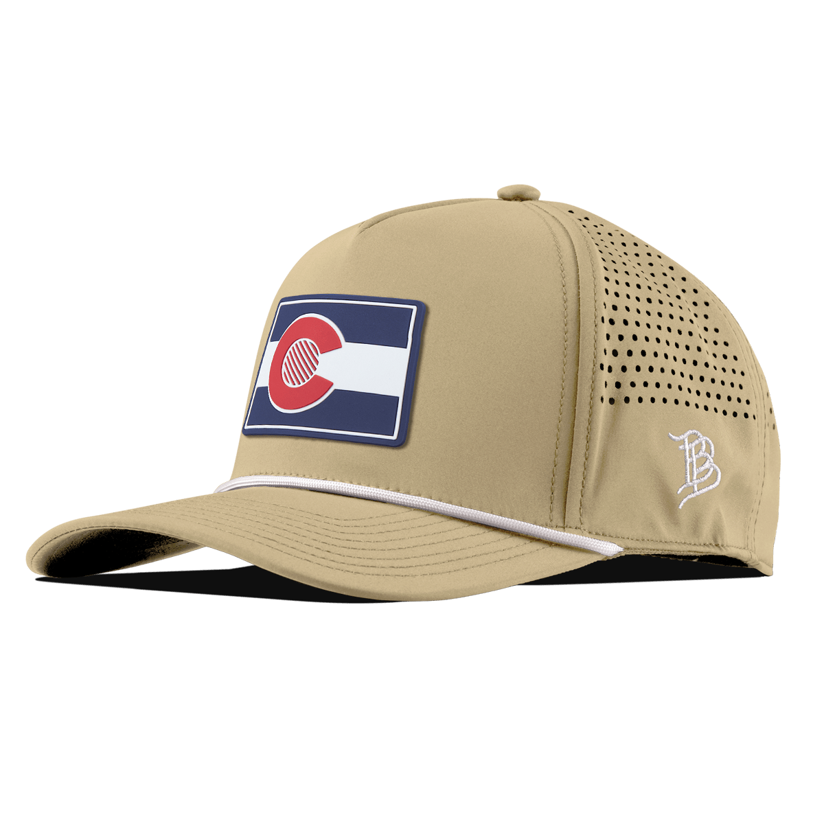 Colorado Patriot Series Curved 5 Panel Rope Desert