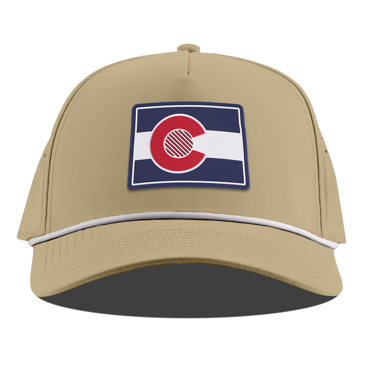 Colorado Patriot Series Curved 5 Panel Rope Desert
