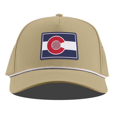 Colorado Patriot Series Curved 5 Panel Rope Desert