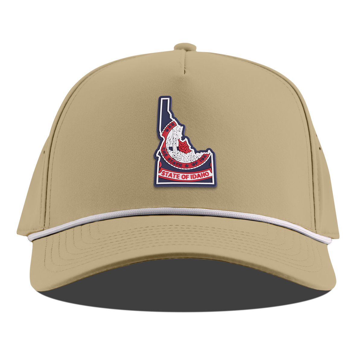 Idaho Patriot Series Curved 5 Panel Rope Desert