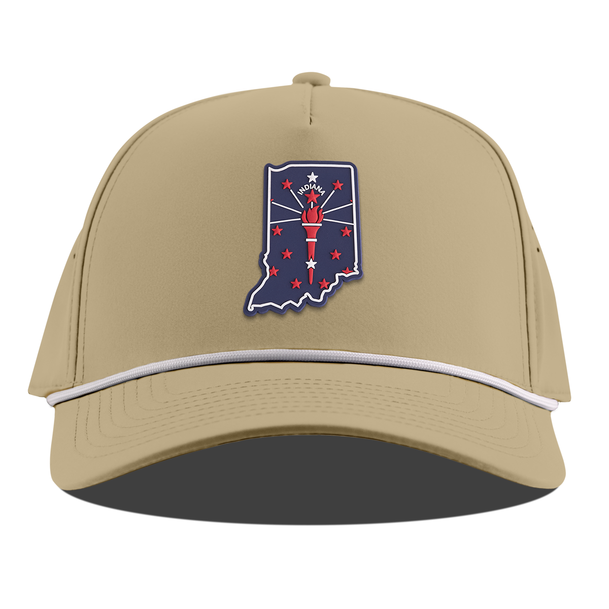 Indiana Patriot Series Curved 5 Panel Rope Desert