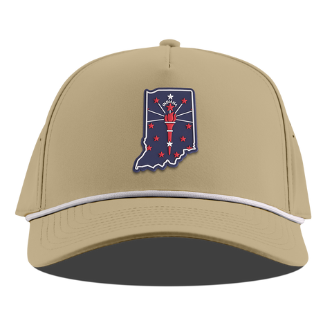 Indiana Patriot Series Curved 5 Panel Rope Desert