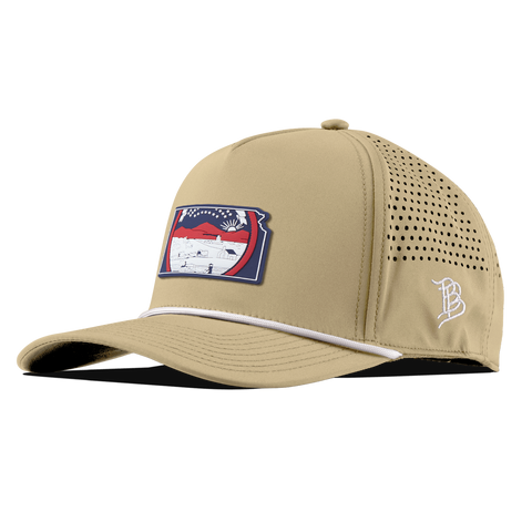 Kansas Patriot Series Curved 5 Panel Rope Desert