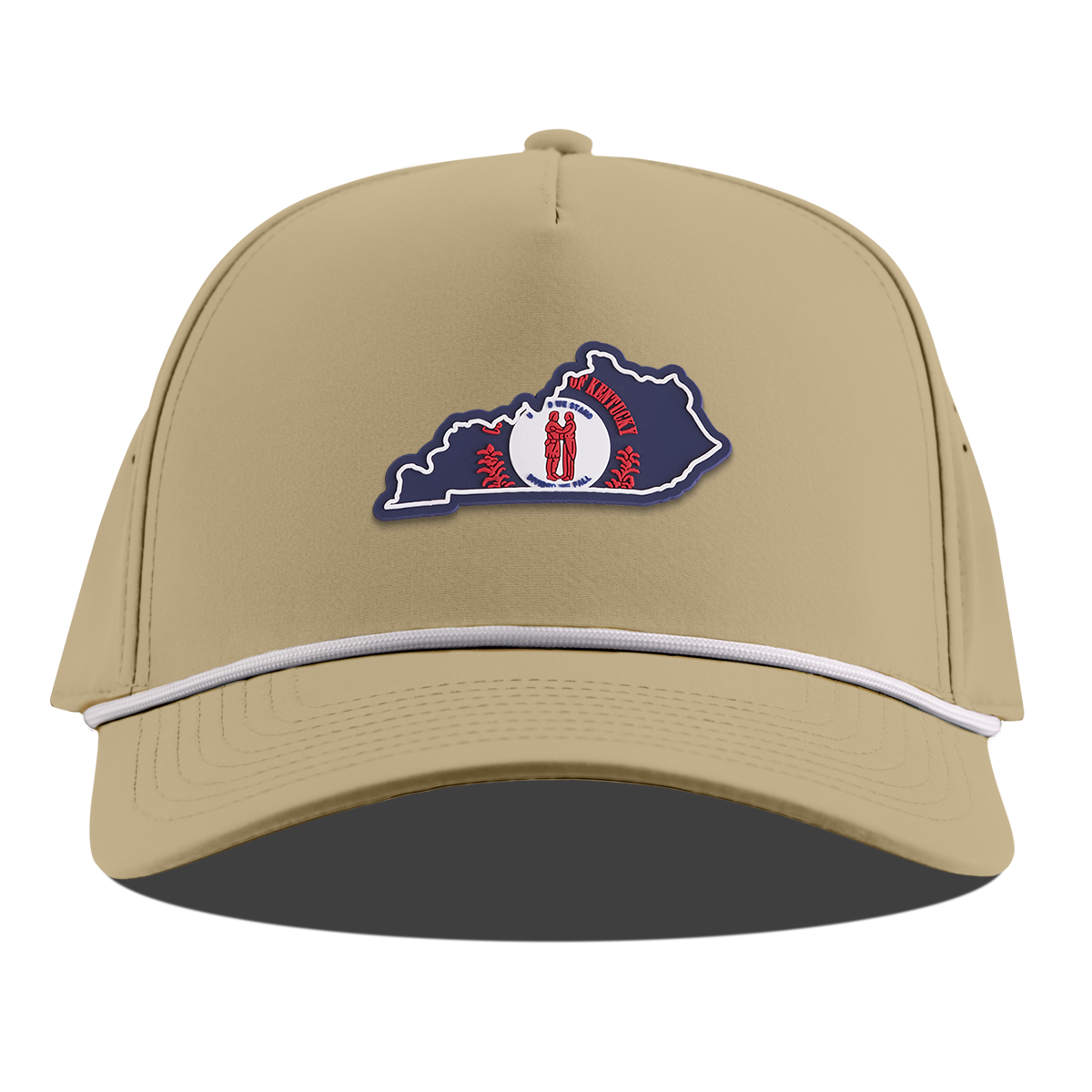 Kentucky Patriot Series Curved 5 Panel Rope Desert