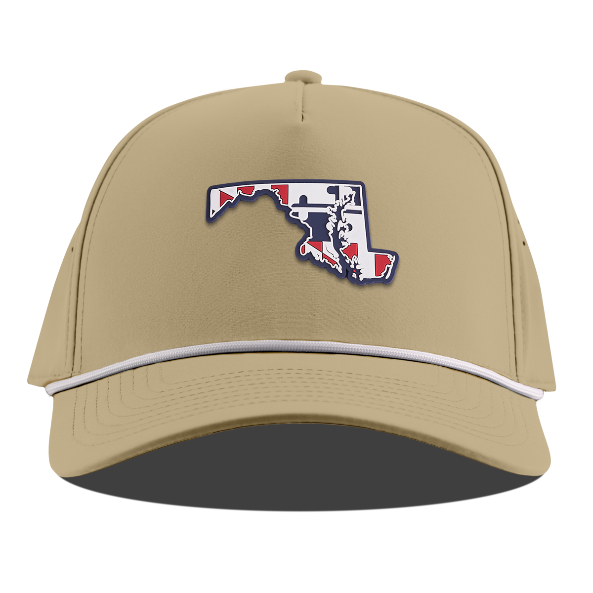Maryland Patriot Series Curved 5 Panel Rope Desert