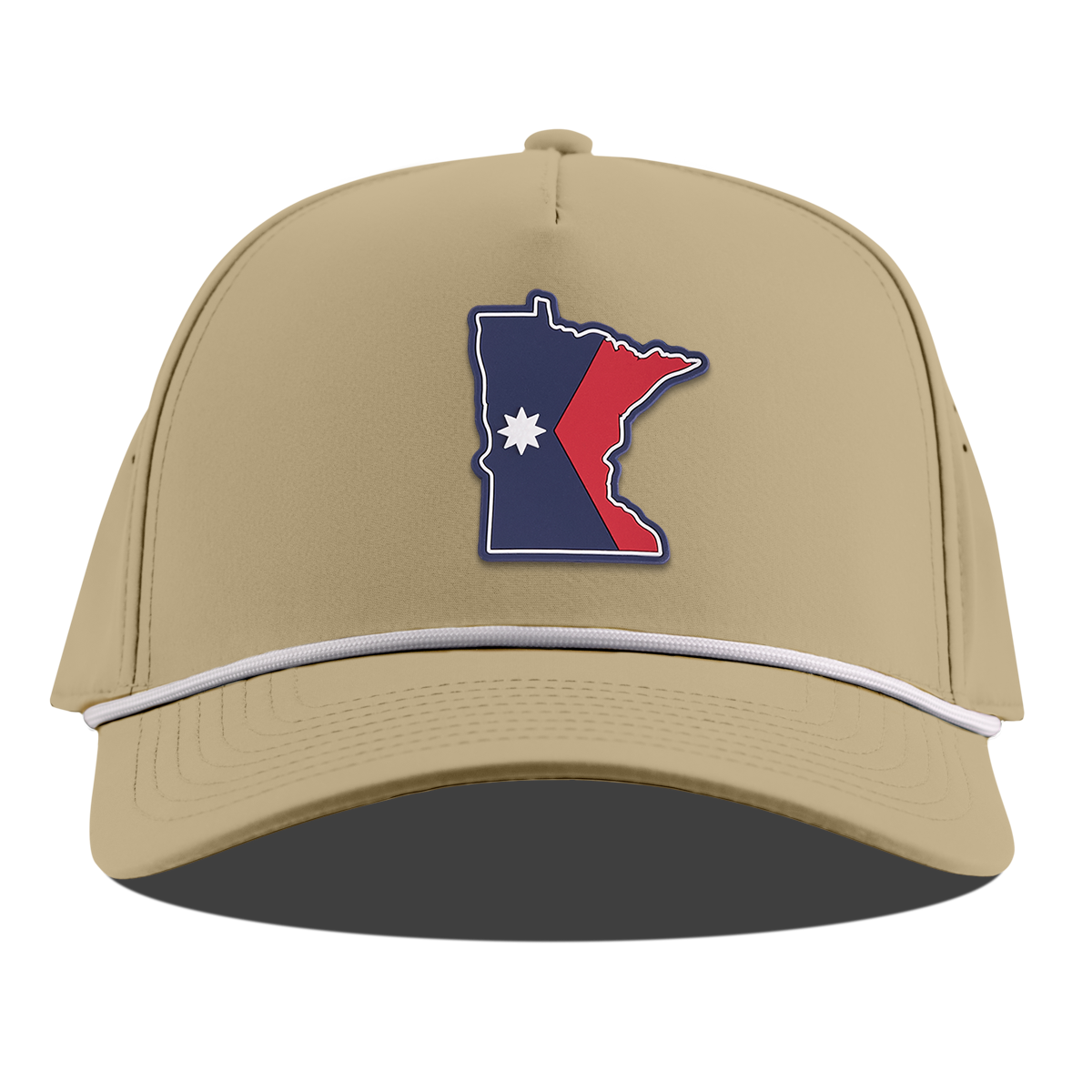 Minnesota Patriot Series Curved 5 Panel Rope Desert