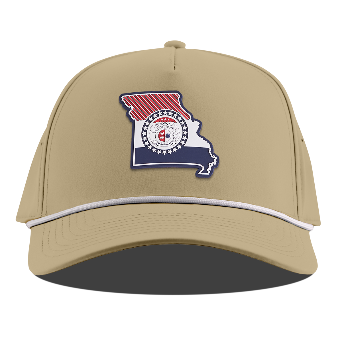 Missouri Patriot Series Curved 5 Panel Rope Desert