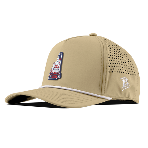 New Hampshire Patriot Series Curved 5 Panel Rope Desert